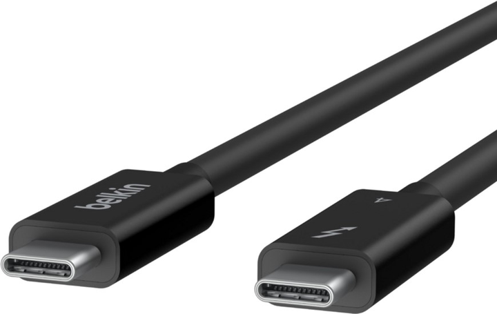 Кабель Belkin Thunderbolt 4 USB-C - USB-C 2 м Black (CAB007BT1MBK) - зображення 3