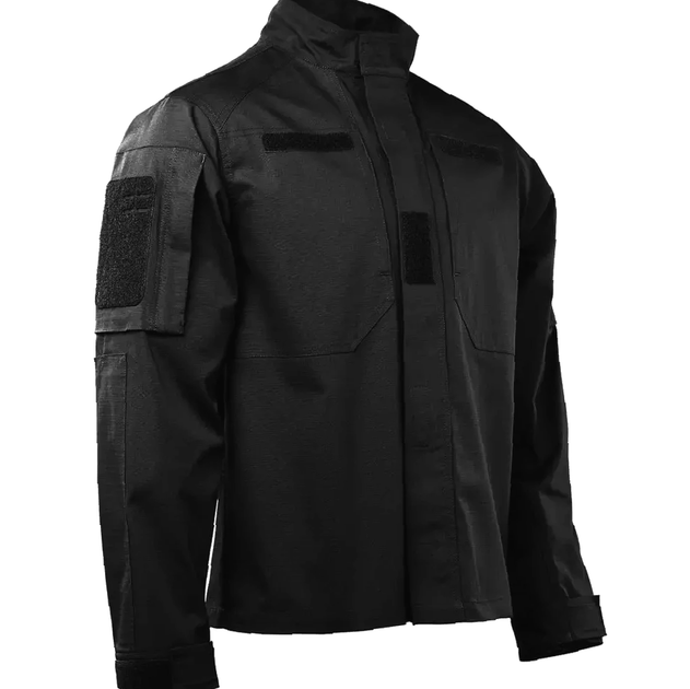 Куртка тактична кітель DSIII RIP STOP Чорний 58 - зображення 1