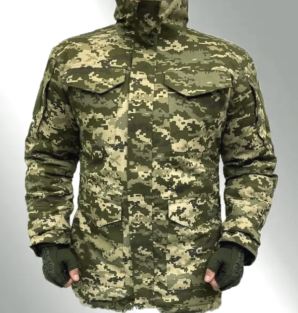 Бушлат Тактична куртка BTL-G Rip Stop Піксель 62 - зображення 1