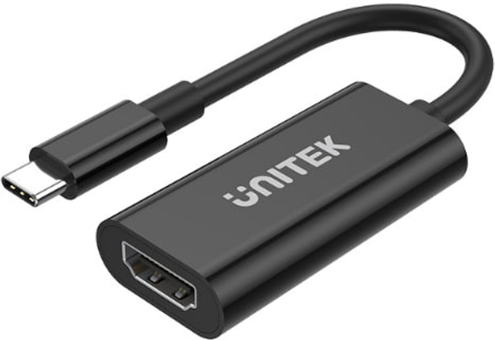 Адаптер Unitek USB Type-C на HDMI 2.0 Black (4894160047953) - зображення 1