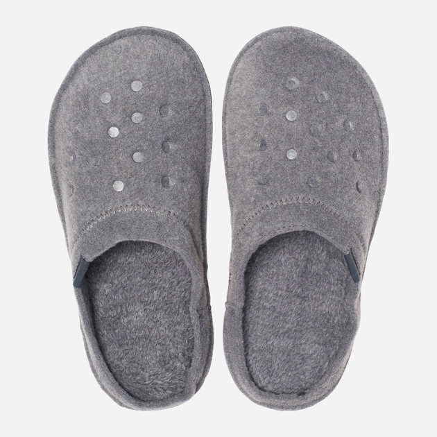 Kapcie domowe męskie Crocs Classic 203600-CHCA M8/W10 41-42 26 cm Szare (191448385863) - obraz 3