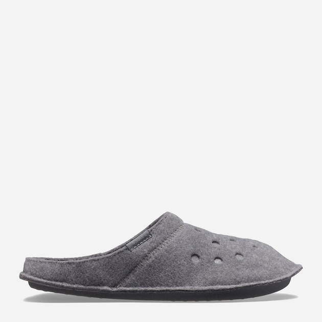 Kapcie domowe męskie z zakrytymi palcami Crocs Classic 203600-CHCA M9/W11 42-43 27 cm Szare (191448385870) - obraz 1