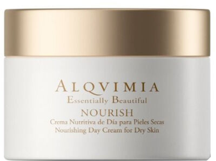 Крем для обличчя Alqvimia Essentially Beautiful Nourishing Day Cream For Dry Skin 50 мл (8420471012142) - зображення 1