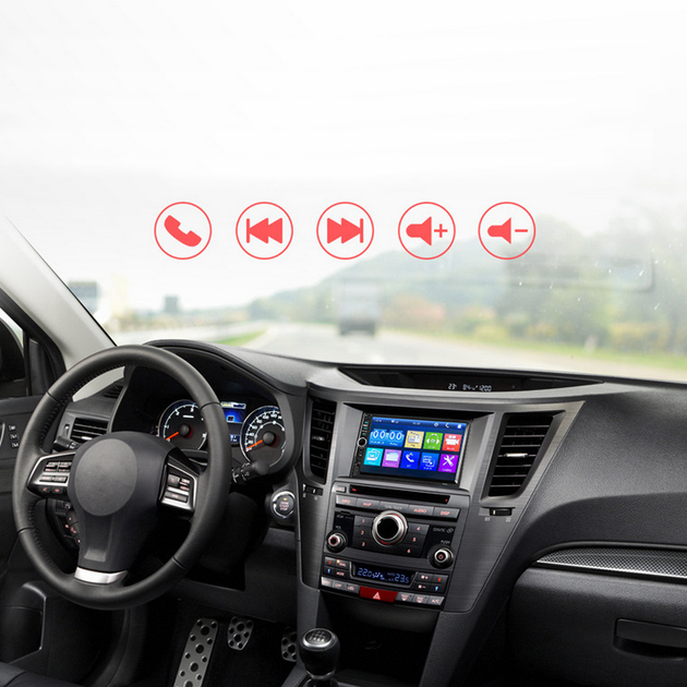 Автомагнитола 2DIN, 7", MP5, USB, Bluetooth, 7018B + Пульт - изображение 2