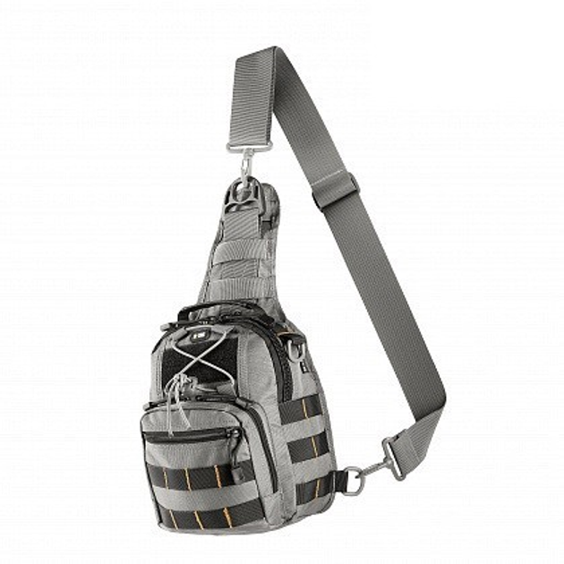 Сумка на пояс та плече M-Tac Urban Line City Patrol Carabiner Bag Grey - зображення 1