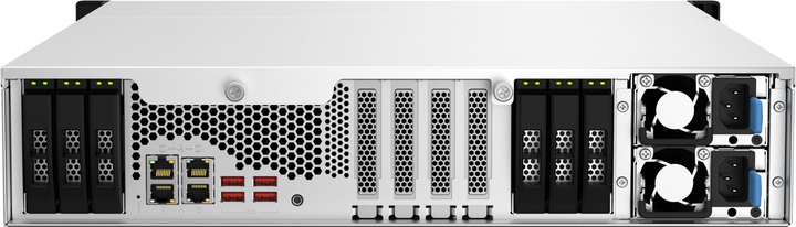 Мережеве сховище QNAP 18BAY TS-H1887XU-RP-E2336-32G - зображення 6