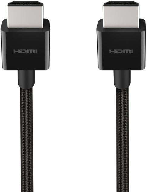 Кабель Belkin Ultra HD High Speed HDMI - HDMI 2.1 2 м (AV10176BT2M-BLK) - зображення 1