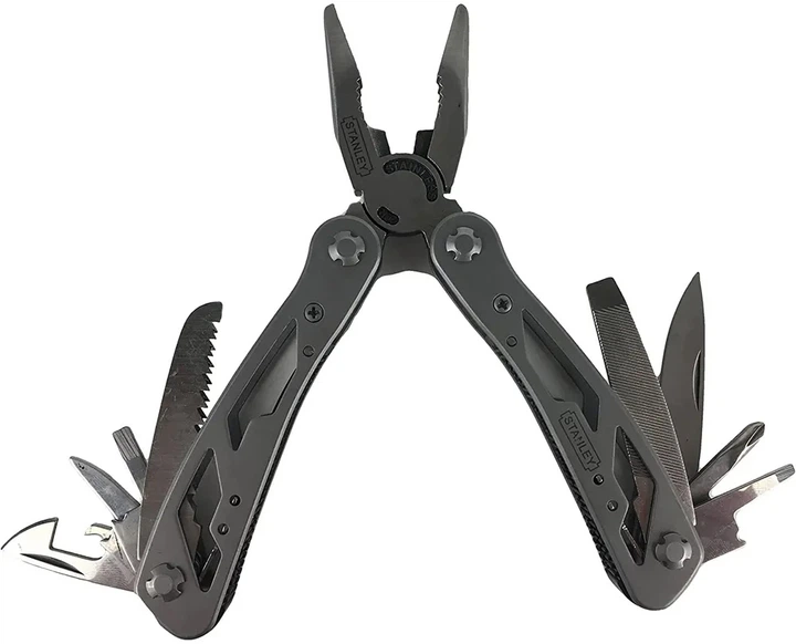 Універсальний інструмент Stanley MULTI-TOOL 12 в одному + ніж карманний + ліхтарик (STHT81502-0) - зображення 3