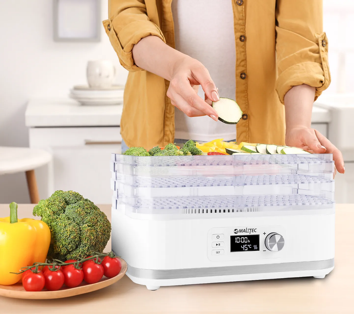 Сушилка для овощей, фруктов, грибов Maltec DryExpert450W Белая - изображение 9