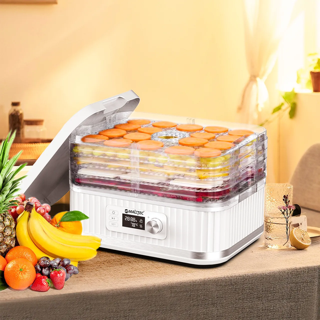 Сушилка для овощей, фруктов, грибов Maltec DryExpert450W Белая - изображение 11