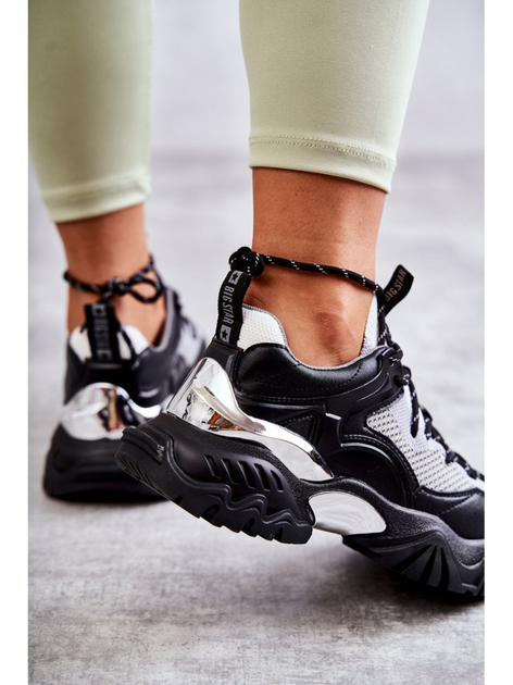 Sneakersy damskie Big Star KK274053 36 Szary/Czarny (5900714533496) - obraz 8