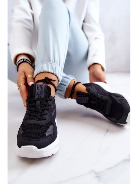 Buty sportowe damskie Big Star JJ274598 36 Czarne (5900714494506) - obraz 7