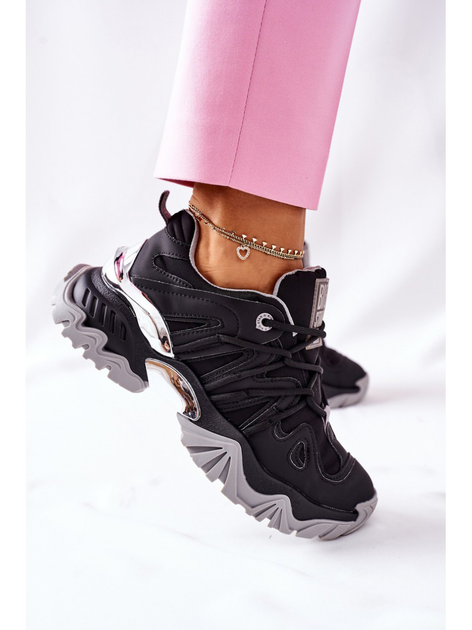 Sneakersy damskie Big Star II274088 41 Czarne (5900714407766) - obraz 4