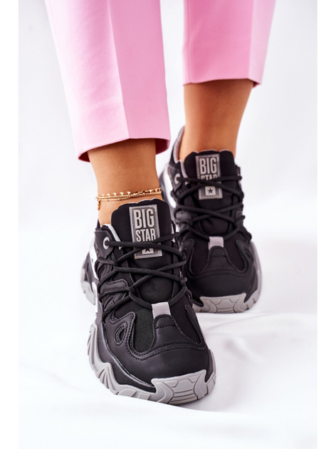 Sneakersy damskie Big Star II274088 41 Czarne (5900714407766) - obraz 6