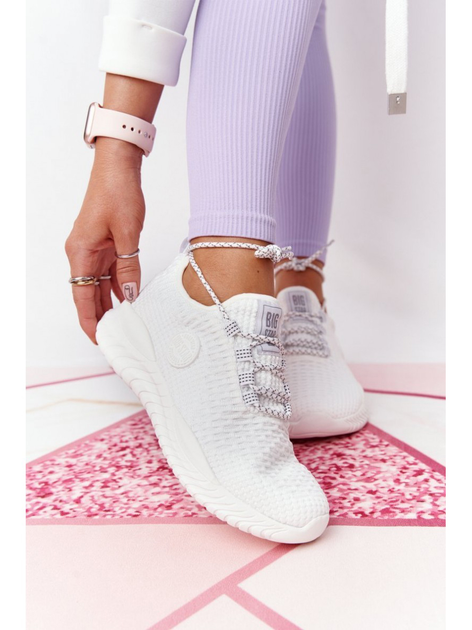 Sneakersy damskie Big Star HH274296 36 Białe (5900714355494) - obraz 6