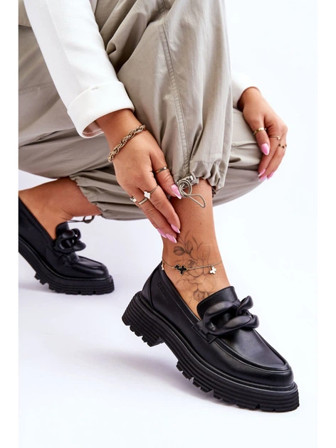 Loafersy damskie Big Star LL274580 38 Czarne (5900714633219) - obraz 6