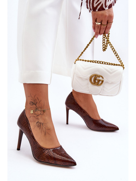 Półbuty damskie Lewski Shoes 2659 38 Brązowe (5905677441154) - obraz 5