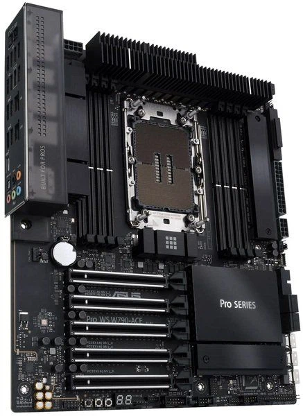 Материнcкая плата Asus Pro ws w790-ace (s4677, Intel w790, ddr5) (90mb1c70-m0eay0) - изображение 3