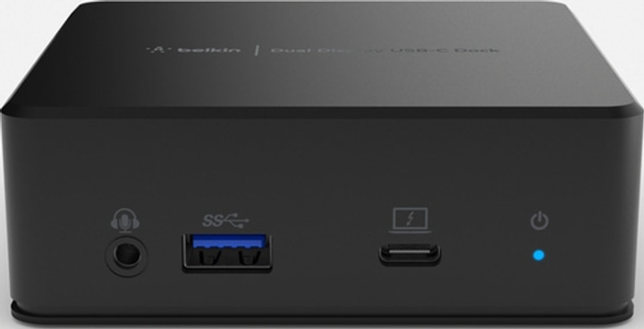 Док-станція Belkin USB-C з двома дисплеями (INC002VFBK) - зображення 1