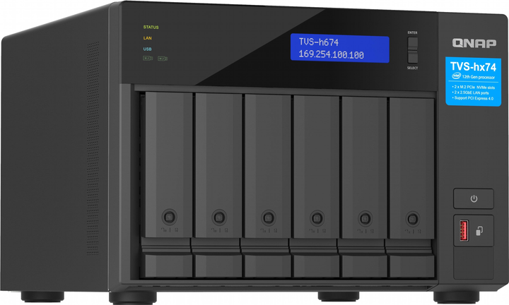 Serwer plików QNAP 8BAY TVS-H674-I3-16G - obraz 4