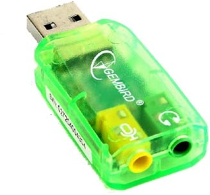 Звукова карта Gembird Virtus SC-USB-01 USB 2.0 (SC-USB-01) - зображення 2