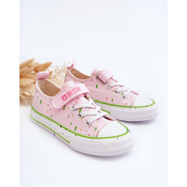Trampki dziecięce Big Star LL374064 32 Różowe (5900714608002) - obraz 4