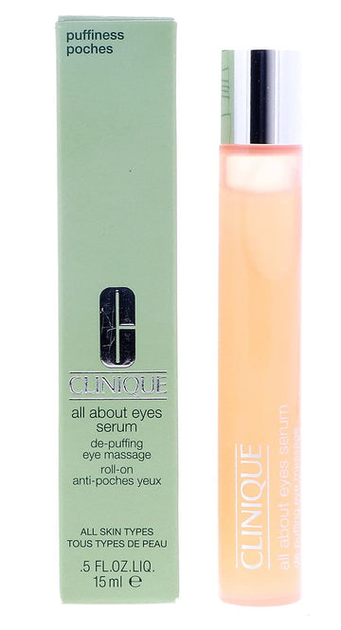 Сироватка для шкіри навколо очей Clinique All About Eyes De Puffing Eye Massage Unisex 15 мл (20714426774) - зображення 1