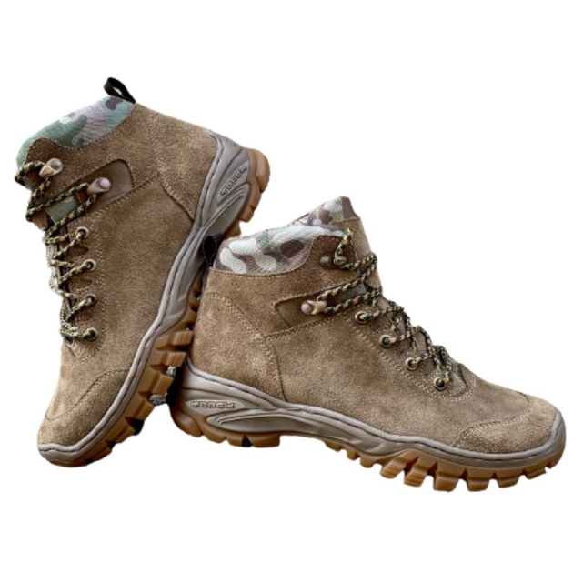 Тактические летние ботинки (цвет койот), обувь для ВСУ, тактическая обувь, размер 43 (105006-43) - изображение 1