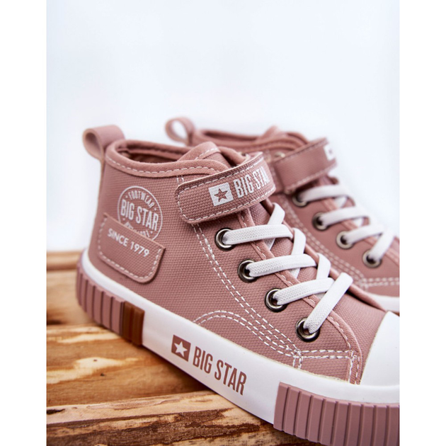 Trampki dziecięce Big Star KK374016 32 Różowe (5900714534233) - obraz 6