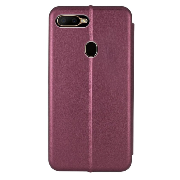 Чохол Fiji GC для Oppo A5s книжка магнітна Bordo - зображення 4