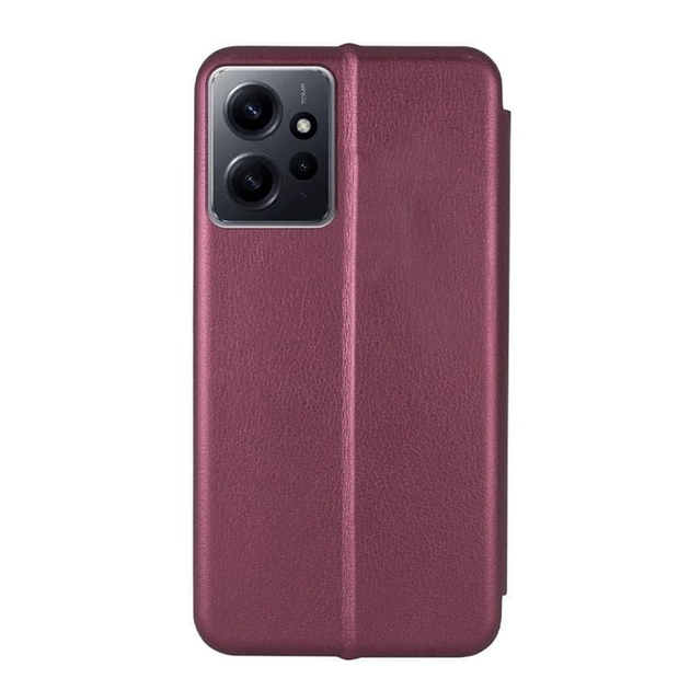 Чехол Fiji G.C. для Xiaomi Redmi Note 12 книжка магнитная Bordo - изображение 4