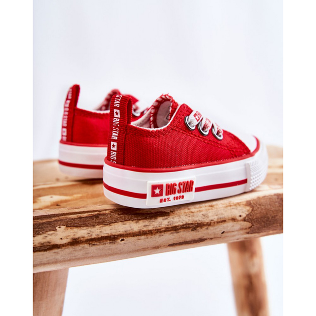 Trampki chłopięce Big Star KK374051 17 Czerwone (5900714538248) - obraz 5
