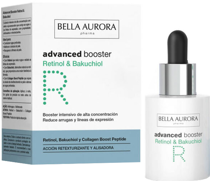 Сироватка для обличчя Bella Aurora Advanced Booster Bakuchiol Retinol 30 мл (8413400011736) - зображення 1
