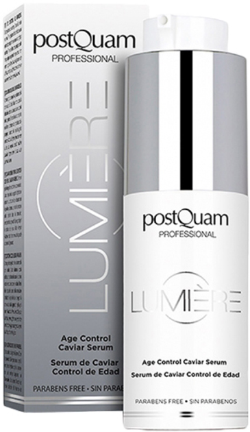 Сироватка для обличчя Postquam Lumière Age Control Serum Caviar 30 мл (8432729040791) - зображення 1