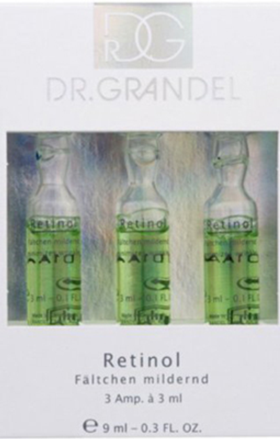 Сироватка для обличчя Dr. Grandel Dr Grandel Retinol Ampoules 3x3 мл (4011396411178) - зображення 1