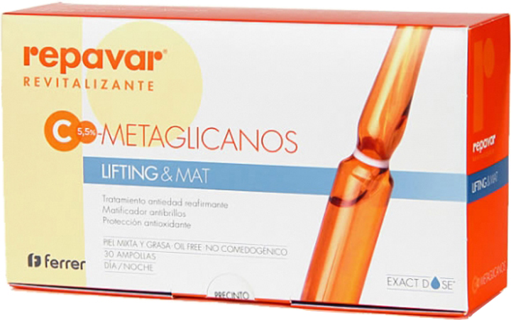 Сироватка для обличчя Repavar Revitalize Lifting & Mat 30 Vial (8470001891976) - зображення 1