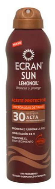 Сонцезахисний спрей Ecran Sun Lemonoil Oil Spray SPF30 250 мл (8411135480926) - зображення 1
