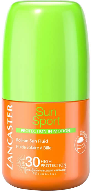 Сонцезахисний флюїд Lancaster Sun Sport Roll On Sun Fluid SPF30 50 мл (3614225237461) - зображення 1