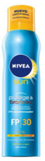 Spray przeciwsłoneczny Nivea Protect & Bronze Cooling Sun Mist SPF30 200 ml (4005900478191) - obraz 1