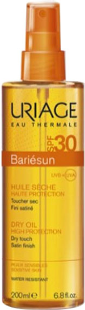 Суха сонцезахисна олія для тіла Uriage Bariesun Dry Oil SPF30 200 мл (3661434002557) - зображення 1