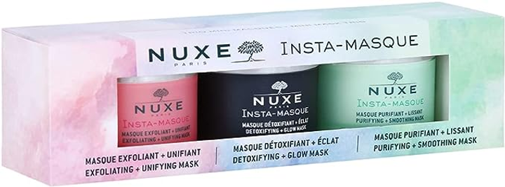 Gliniana maska do twarzy Nuxe Insta-Masque 3x15ml Set 3 Pieces (3264680019166) - obraz 1
