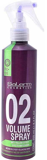 Spray do włosów Salerm Cosmetics White Hair Volumen Spray 250ml (8420282039482) - obraz 1