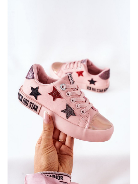 Trampki dziecięce Big Star II374033 35 Różowe (5900714418472) - obraz 2