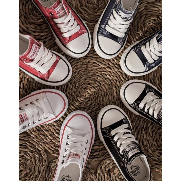 Trampki chłopięce Big Star FF374201 34 Czerwone (5900714171384) - obraz 6