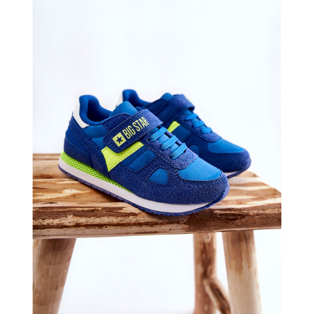 Buty sportowe chłopięce Big Star KK374007 32 Niebieskie (5900714529888) - obraz 2