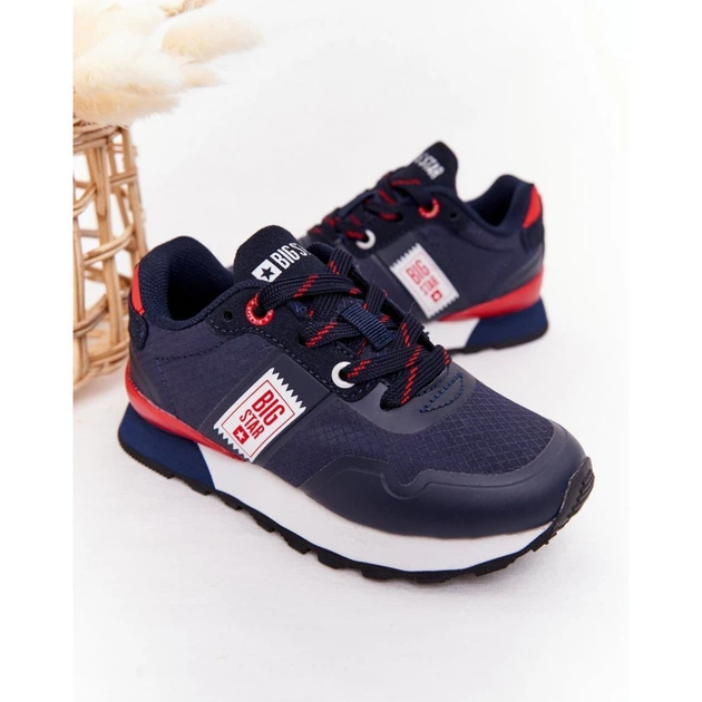 Buty sportowe chłopięce Big Star HH374171 33 Granatowe (5900714334963) - obraz 4
