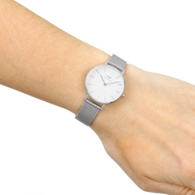 Наручные часы Daniel Wellington DW00100220 Белый/Серебристый Нержавеющая сталь - изображение 5