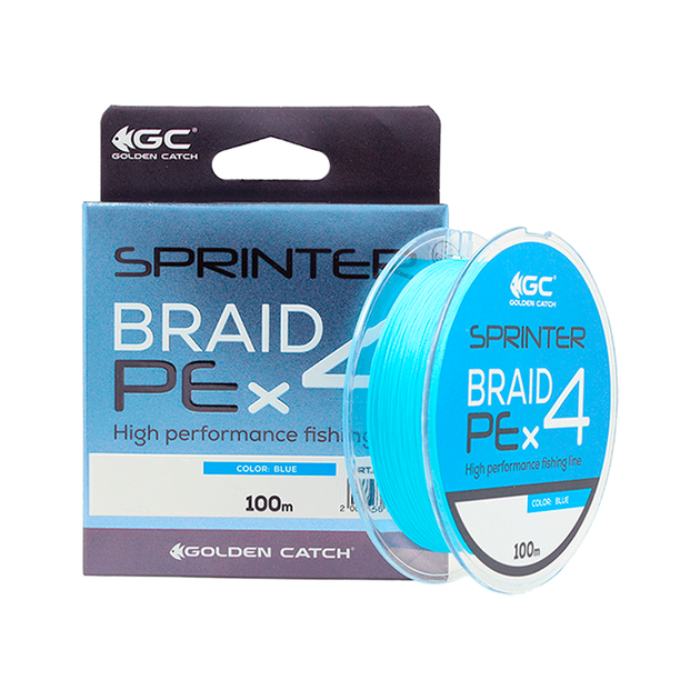 Шнур GC Sprinter PE X4 100м #1.5 - Фото 1 Шнур GC Sprinter PE X4 100м #1.5 - зображення 1