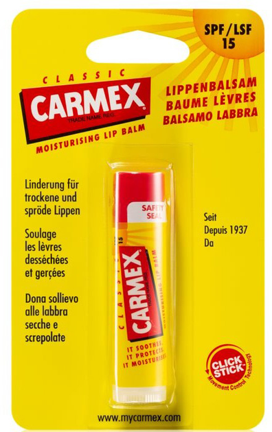 Бальзам для губ Carmex Classic Lip Balm 4.5 г (83078511173) - зображення 1