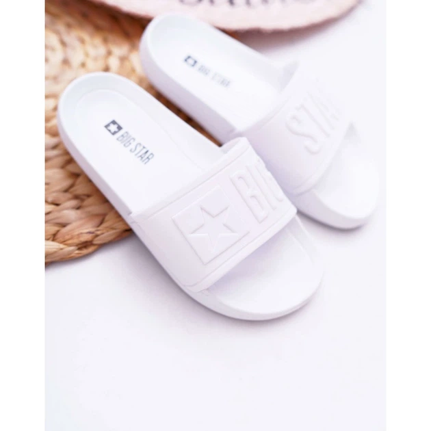 Дитячі шльопанці для дівчинки Big Star DD374154 34 Білі (5900714080426) - зображення 5